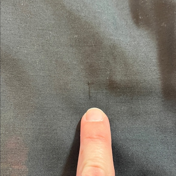 Vintage Lily Kimono Style Black Blouse w/ Hand Embroider Flowers w/ Knot Buttons - Picture 14 of 14